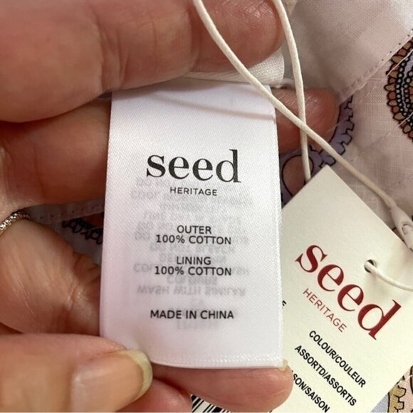 Seed Heritage Floral Paisley Bucket Hat - S/M, BNWTs - Picture 5 of 9